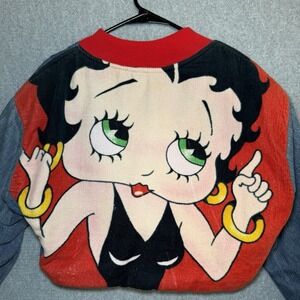 Betty Boop Jean Jacket, MINT Condition Women's Too Cute 1991 Made In USA VINTAGE